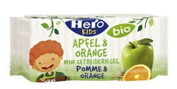 Kids Bio Mini Getreideriegel Apfel und Orange