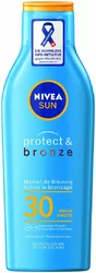 NIVEA SUN Protect & Bronze Sonnenlotion LSF30
