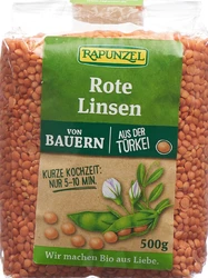 Rapunzel Linsen rot