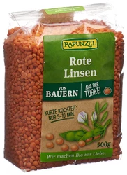 Rapunzel Linsen rot