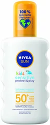 NIVEA SUN Sonnenspray Kids Sensitive Protect & Play LSF 50+