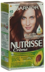 GARNIER NUTRISSE CREME Nährende Color-Maske 45 dunkles mahagoni