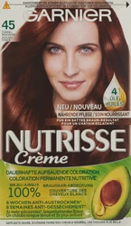 GARNIER NUTRISSE CREME Nährende Color-Maske 45 dunkles mahagoni