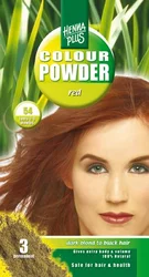 Henna Plus Colour Powder 54 rot