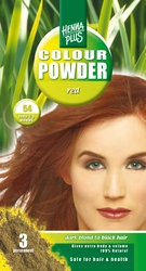 Henna Plus Colour Powder 54 rot