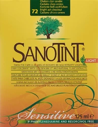 SANOTINT Sensitive Light Haarfarbe 72 kastanie hell-aschfarbe