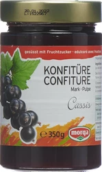 morga Konfitüre Cassismark mit Fruchtzucker