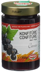 morga Konfitüre Cassismark mit Fruchtzucker