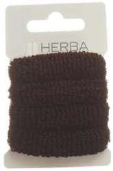 Herba Haarbinder 4 cm frottée braun