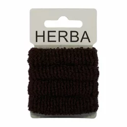 Herba Haarbinder 4 cm frottée braun