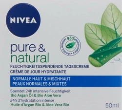 Pure&Natural Feuchtigkeitsspendende Tagescreme Tagescreme