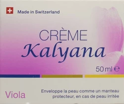 Kalyana 14 Creme mit Viola