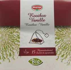 morga Rooibostee Vanille Pyramidenbeutel Bio