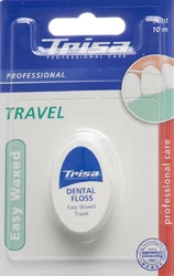 Trisa Easy Waxed Travel 10m mint Xylitol