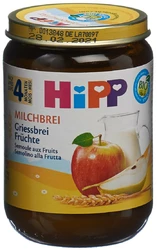 HiPP Milchbrei Griessbrei Früchte