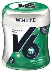 V6 White Kaugummi Spearmint