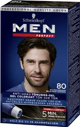 Schwarzkopf Men Perfect Tönung 80 Natur Schwarzbraun