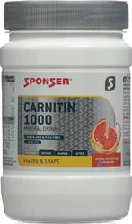 Sponser L Carnitin 1000 Mineraldrink Blutorange