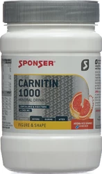 Sponser Carnitin 1000 Pulver Red Orange