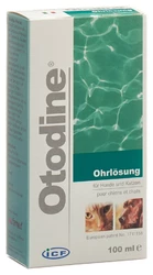 Otodine solution nettoyante pour les oreilles pour chiens et chats