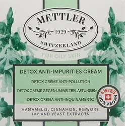 Mettler 1929 Detox Creme gegen Umweltbelastungen Umweltbelastungen