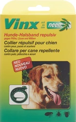 Vinx Neem Kräuter Halsband 75cm Hund grün