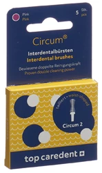 top caredent Circum 2 CDB-2 Interdentalbürste pink >1.10mm