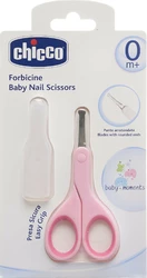 Chicco Babyschere mit Schutzkappe rosa
