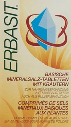 Erbasit Mineralsalz Tablette mit Kräuter