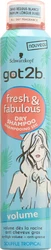 Schwarzkopf got2b fresh&fabulous dry shampoo volume
