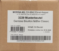 morga Gemüse Bouillon fettfrei Muster