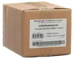 morga Gemüse Bouillon fettfrei Muster