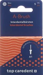 top caredent A1 IDBH-X Interdentalbürste grau >0.7mm
