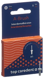 top caredent A1 IDBH-X Interdentalbürste grau >0.7mm