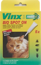 Vinx Bio Spot On Tropfen mit Neem Katze