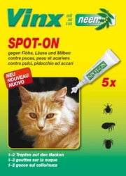 Vinx Spot On Tropfen mit Neem Katze