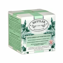 Mettler 1929 Detox klärende Maske mit grüner Tonerde