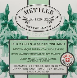 Mettler 1929 Detox klärende Maske mit grüner Tonerde