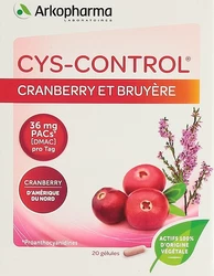Cys-Control Kapsel Cranberry und Heidekraut