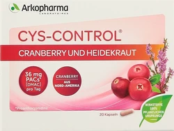Cys-Control Kapsel Cranberry und Heidekraut
