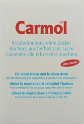 Carmol Kräuterbonbons ohne Zucker