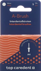 top caredent A4 IDBH-W Interdentalbürste weiss >1.0mm