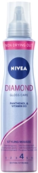 NIVEA Hair Styling Schaumfestiger Diamond Gloss Care