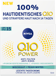 NIVEA Q10 Power Anti-Falten Tagescreme leichte LSF15