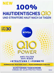 NIVEA Q10 Power Anti-Falten Schützende Tagescreme LSF30