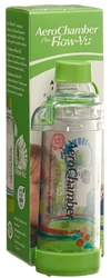 AeroChamber PLUS Flow-Vu ohne Maske (5+ Jahre) grün