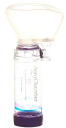 AeroChamber PLUS Flow-Vu kleine Maske violett