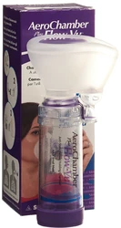 AeroChamber PLUS Flow-Vu kleine Maske violett