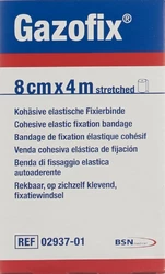 Gazofix kohäsive Fixierbinde 8cmx4m hautfarben latexfrei