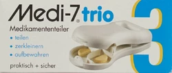 Sahag Medi-7 Trio Tablettenteiler weiss
